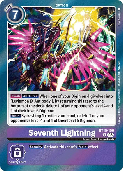 BT15-100: Seventh Lightning