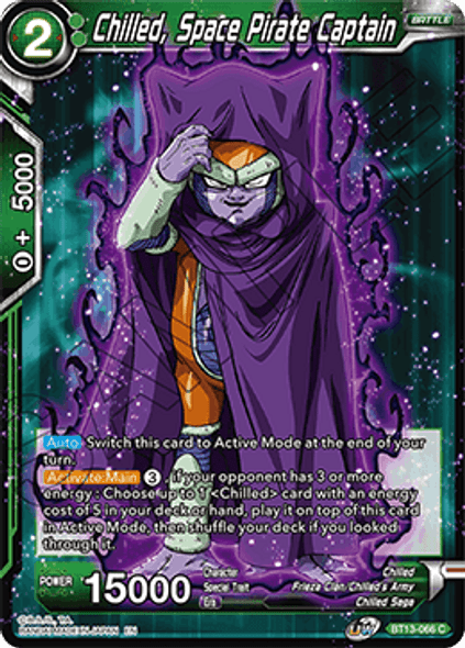 BT13-066: Chilled, Space Pirate Captain