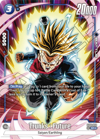 FB01-050: Trunks : Future (Alternate Art)