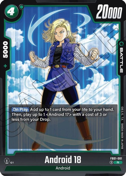 FB01-081: Android 18