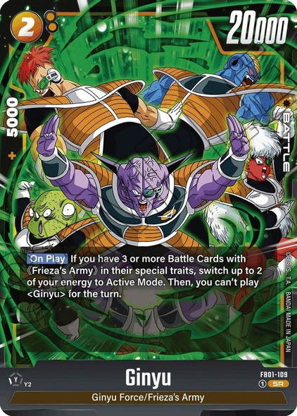 FB01-109: Ginyu