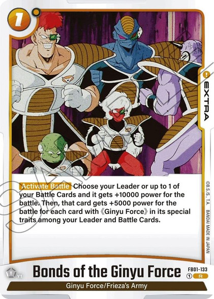 FB01-133: Bonds of the Ginyu Force