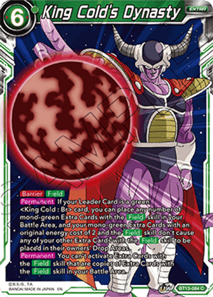 BT13-084: King Cold's Dynasty