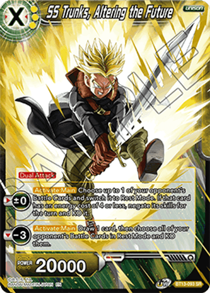BT13-093: SS Trunks, Altering the Future