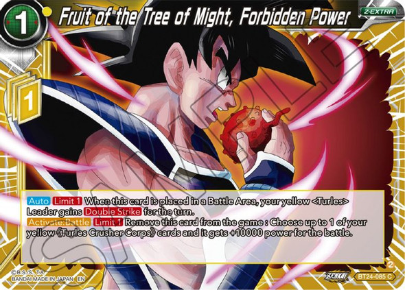 BT24-085: Fruit of the Tree of Might, Forbidden Power