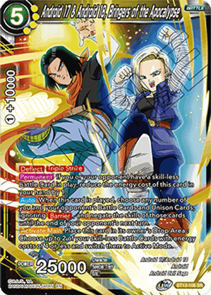 BT13-106: Android 17 & Android 18, Bringers of the Apocalypse