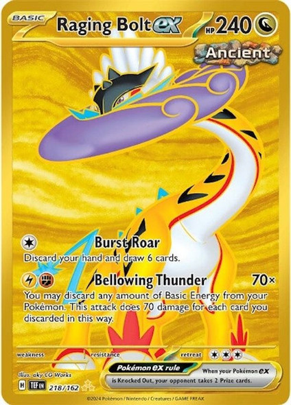 SV05-218/162: Raging Bolt ex