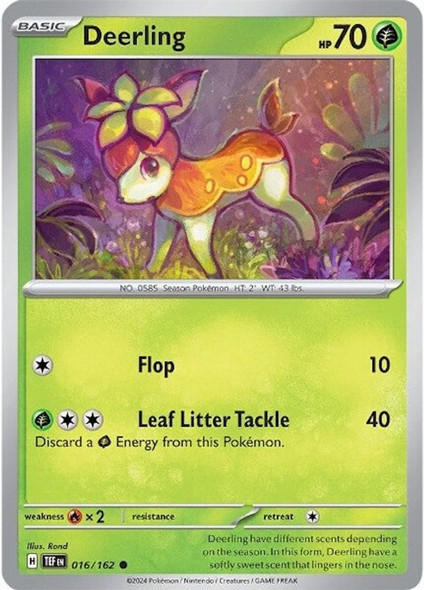 SV05-016/162: Deerling (Reverse Holo)