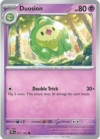 SV05-071/162: Duosion (Reverse Holo)