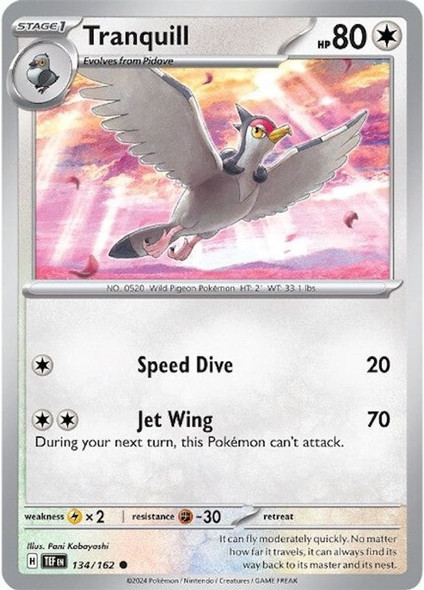 SV05-134/162: Tranquill (Reverse Holo)