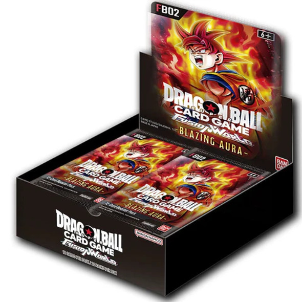 Dragon Ball Super Card Game Fusion World BLAZING AURA Booster Box [FB02]