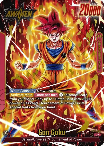FB02-001: Son Goku (Alternate Art)