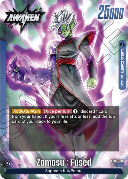 FB02-036: Zamasu : Fused