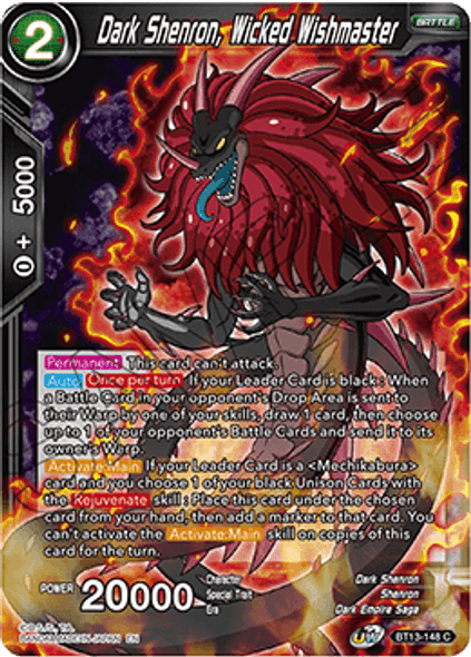 BT13-148: Dark Shenron, Wicked Wishmaster