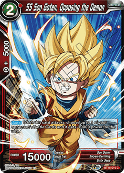 BT15-010: SS Son Goten, Opposing the Demon