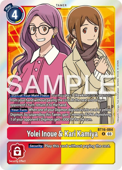 BT16-084: Yolei Inoue & Kari Kamiya