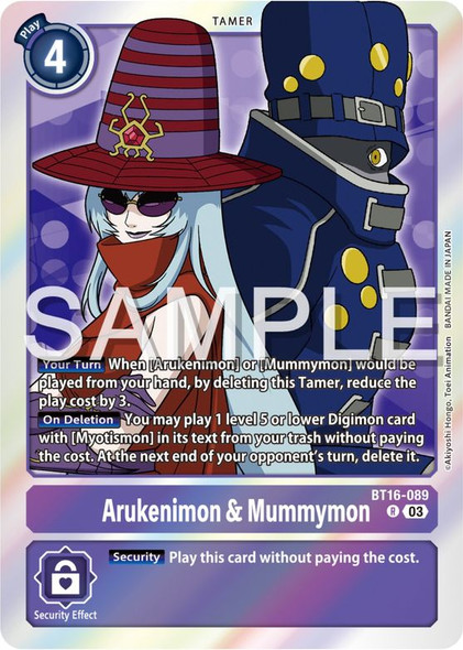 BT16-089: Arukenimon & Mummymon