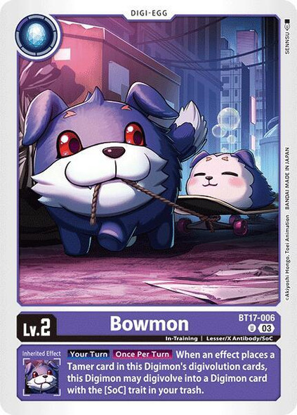 BT17-006: Bowmon