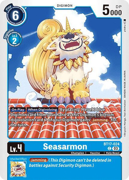 BT17-024: Seasarmon