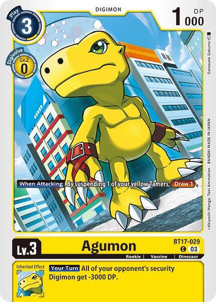 BT17-029: Agumon