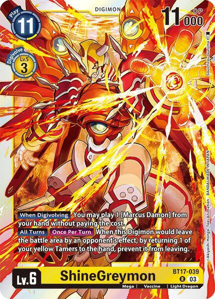 BT17-039: ShineGreymon