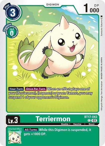 BT17-043: Terriermon