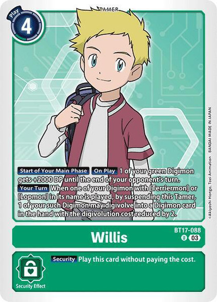 BT17-088: Willis