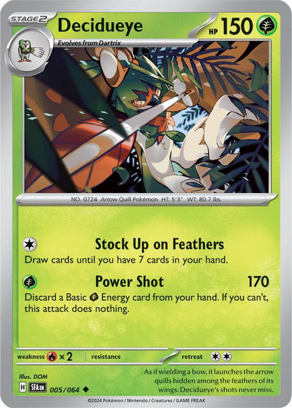 FAB-005/064: Decidueye (Reverse Holo)