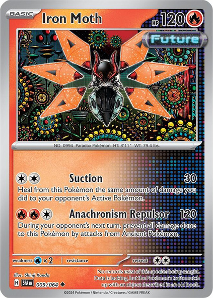 FAB-009/064: Iron Moth (Reverse Holo)