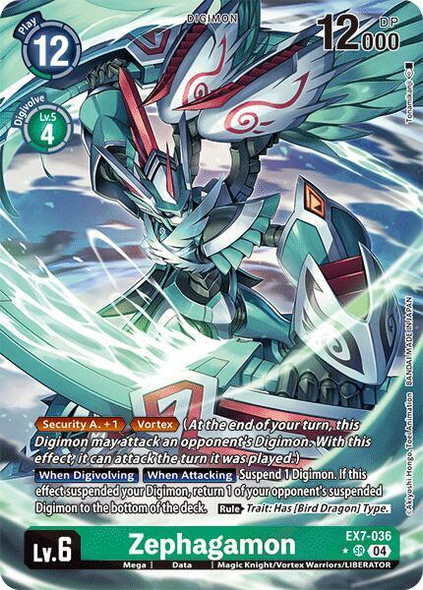 EX7-036: Zephagamon (Alternate Art)