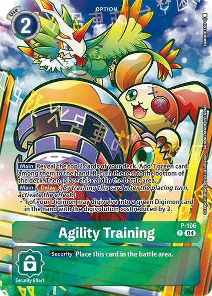 P-106: Agility Training (Starter Deck 19 Exclusive)