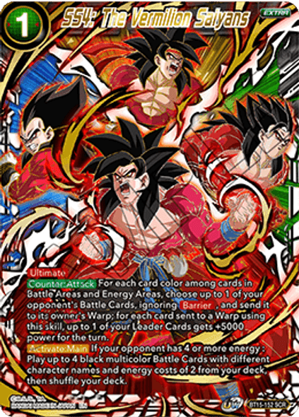 BT15-152: SS4: The Vermilion Saiyans