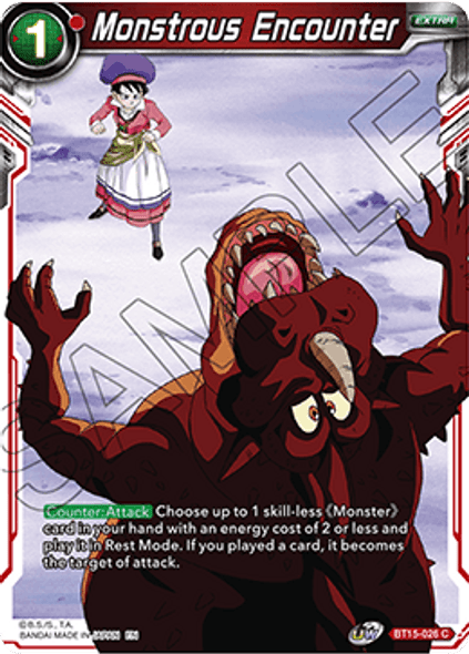 BT15-026: Monstrous Encounter (Foil)