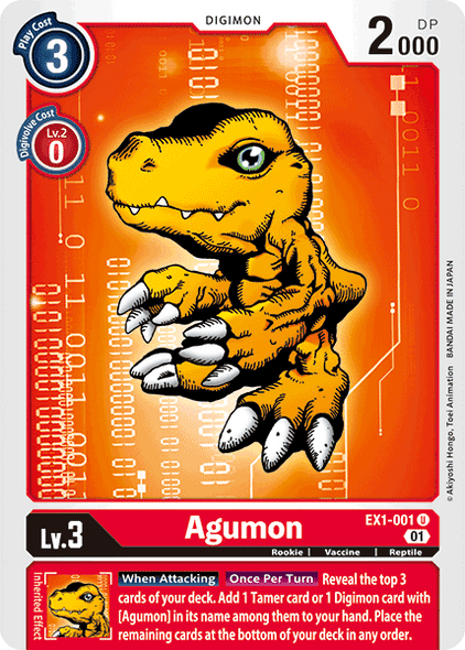 EX1-001: Agumon