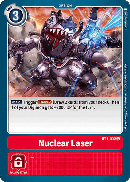 BT1-092: Nuclear Laser