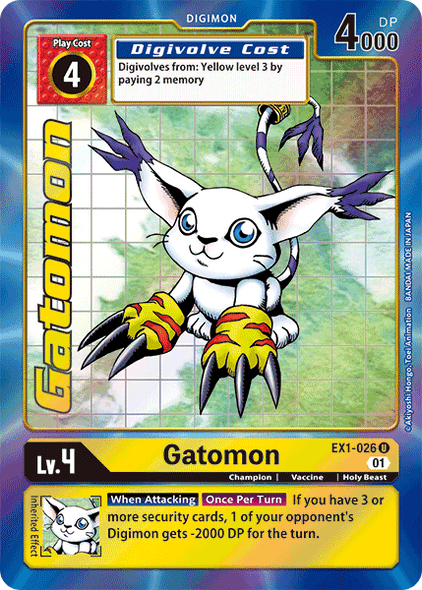 EX1-026: Gatomon Alternate Art