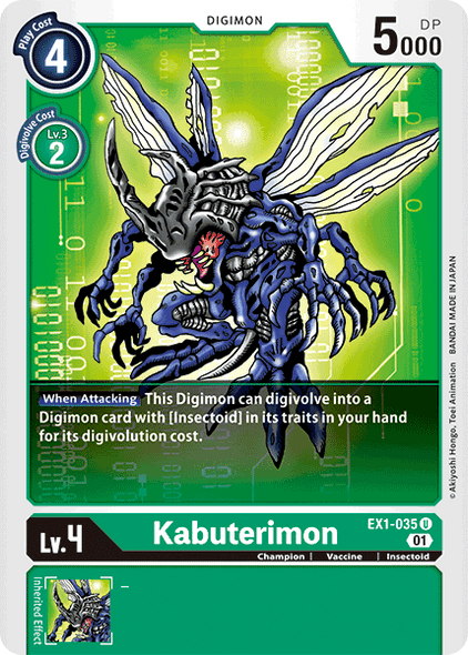 EX1-035: Kabuterimon