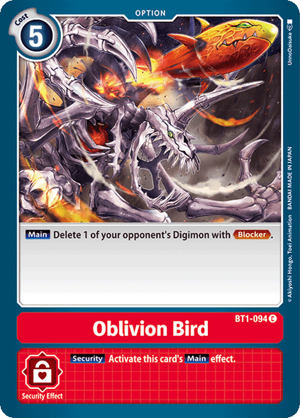 BT1-094: Oblivion Bird