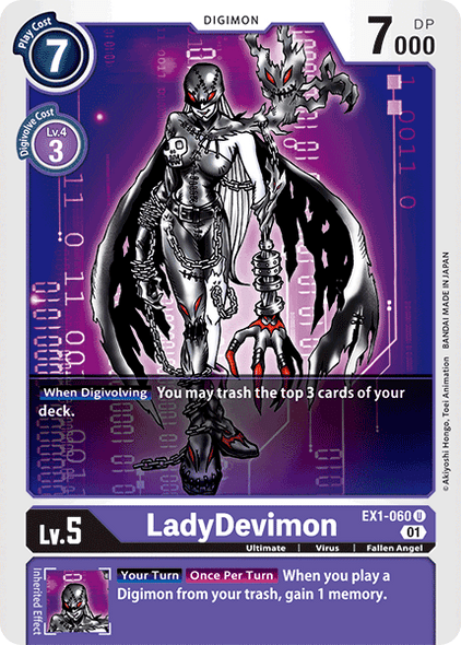 EX1-060: LadyDevimon