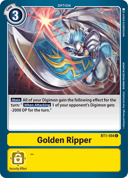 BT1-104: Golden Ripper