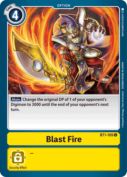 BT1-105: Blast Fire