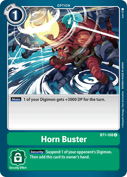 BT1-108: Horn Buster
