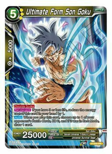 P-059: Ultimate Form Son Goku (Mythic Booster Print)