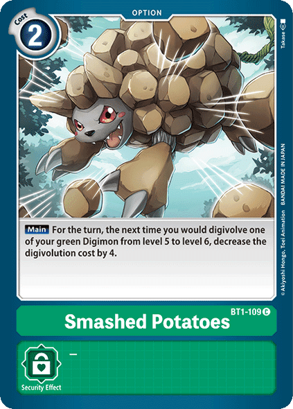 BT1-109: Smashed Potatoes