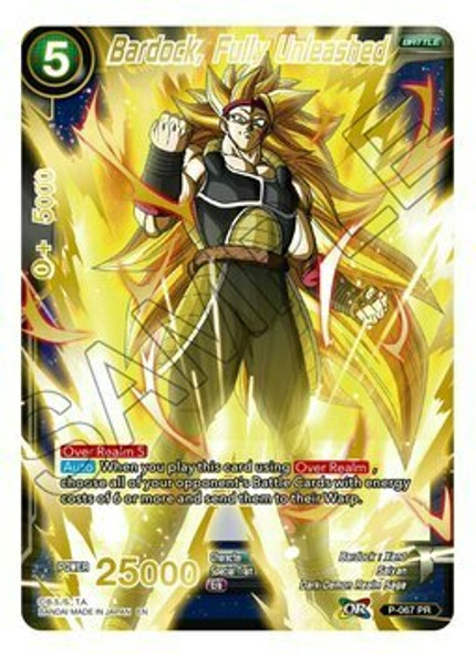 P-067: Bardock, Fully Unleashed (Mythic Booster Alternate Art Foil)