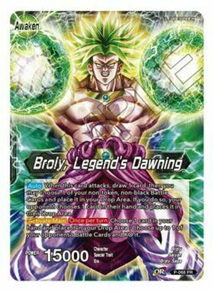 P-068: Broly, Legend's Dawning (Mythic Booster Print)