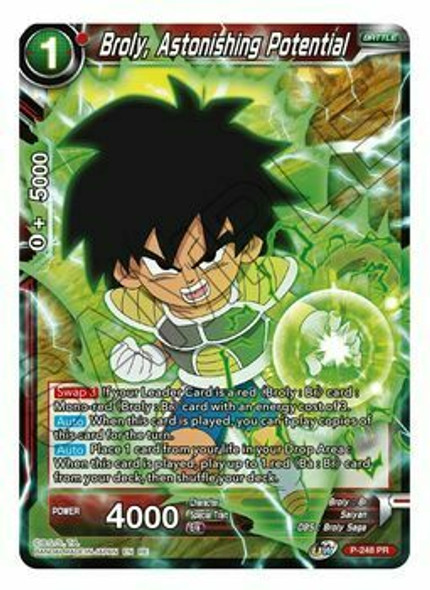 P-248: Broly, Astonishing Potential (Mythic Booster Print) (Foil)