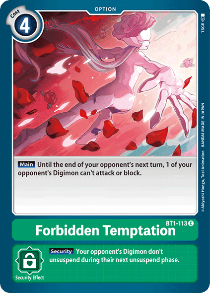 BT1-113: Forbidden Temptation
