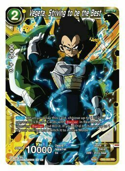TB3-051: Vegeta, Striving to be the Best (Mythic Booster Print) (Foil)