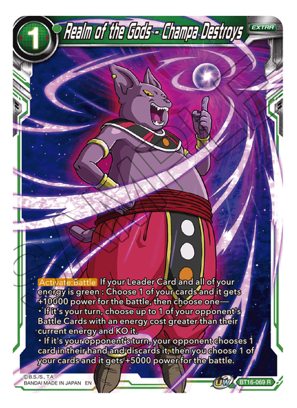 BT16-069: Realm of the Gods - Champa Destroys